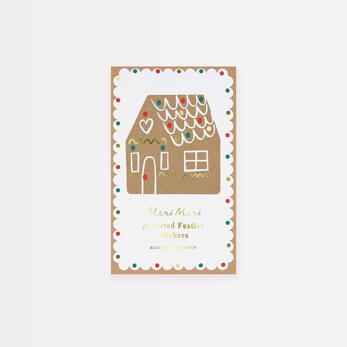 Meri Meri - Gingerbread Stickers - Mabel & Fox