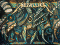 Metallica Vienna 2019 by Brad Klausen,  Screen Print