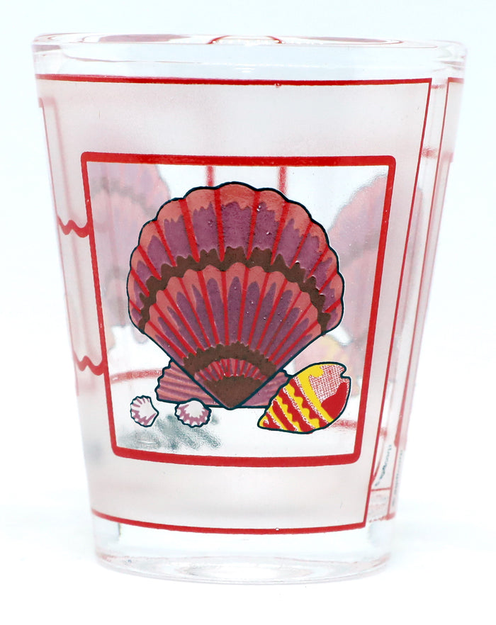 Mexico Shell Design Shot Glass