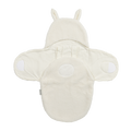 Meyco - Teddy Wrap Blanket - Rabbit Natural - Mabel & Fox