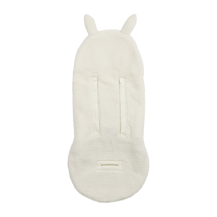 Meyco - Teddy Wrap Blanket - Rabbit Natural - Mabel & Fox