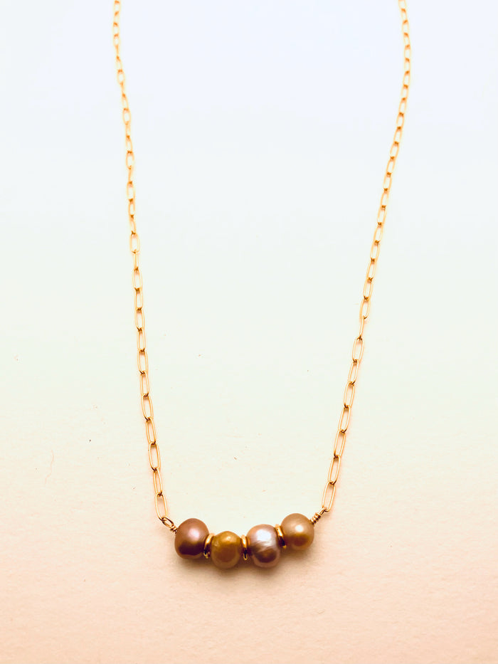 Mini Signature Pearl Necklace