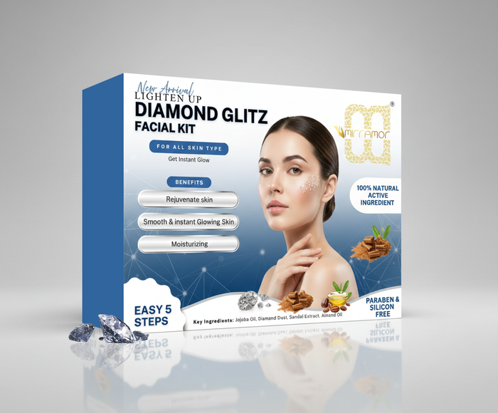 Mirramor Lighten Up Diamond Glitz Facial Kit