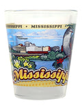 Mississippi State Wraparound Shot Glass