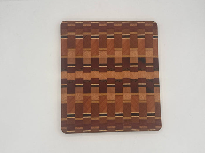 Mixed Harwoods Endgrain Cheese Board