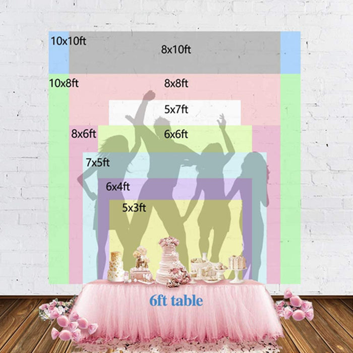 Mocsicka Starry Sky Twinkle Little Star Baby Shower Backdrop