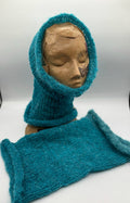 Mohair/Acrylic Blend Knit Tube Cowls/Scarves