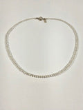 Moonstone Hill Tribe and Sterling Silver Necklace