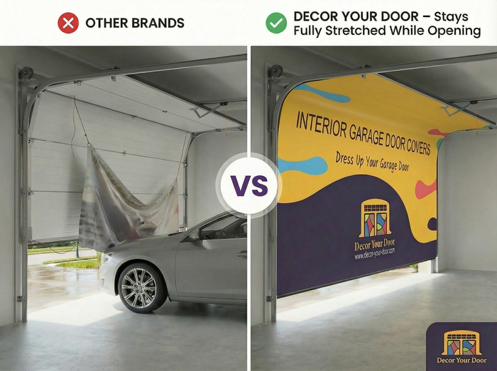 Morning Fairway Focus – Interior Garage Door Cover