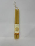 Natural Beeswax Tapers