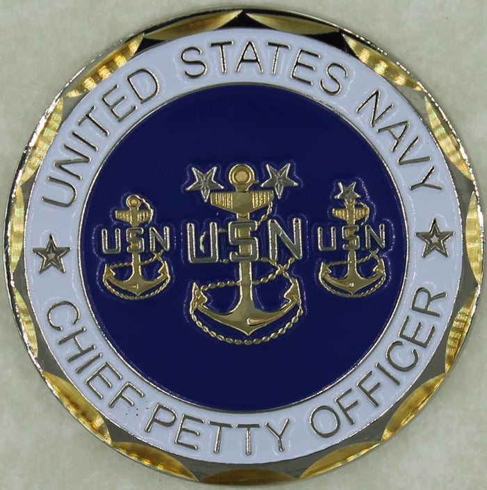 Navy Chief Goat Locker Navy Challenge Coin