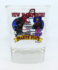 New Hampshire State Elements Map Shot Glass