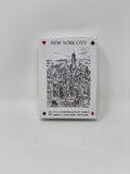 New York City Hand Illustrated Playing Cards