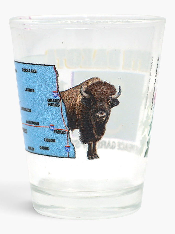 North Dakota The Peace Garden State All-American Collection Shot Glass