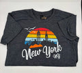 NY Rainbow surfer T Kids size Small