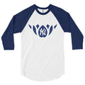 NY WAY-3/4 sleeve raglan shirt