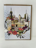 NYC Flower Skyline Card