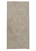 Oriental Hand Knotted Vintage Turkish Mini Rug 1'7" x 3'3" #10507