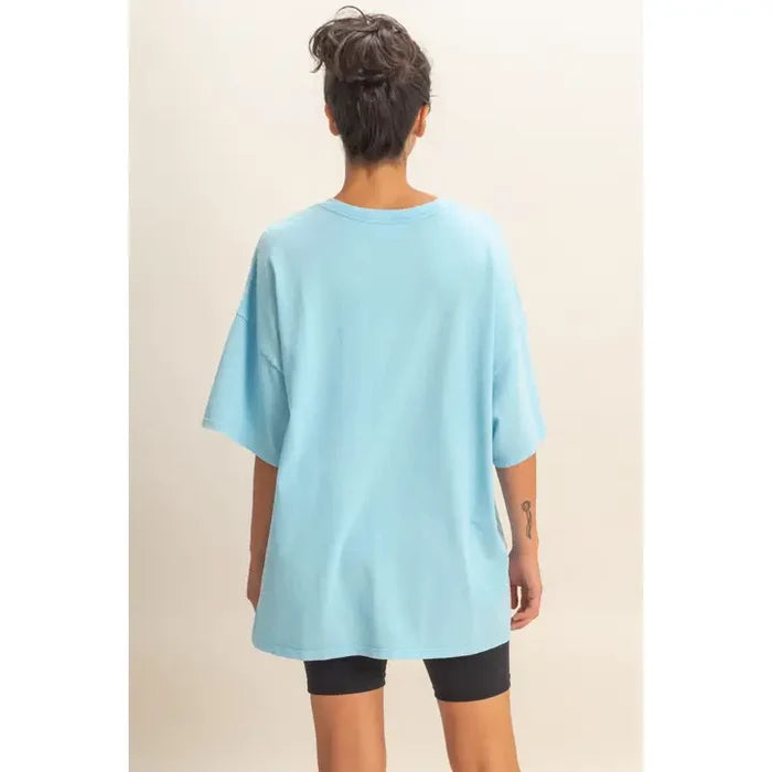 Oversized Mineral Wash T-Shirt FINAL SALE