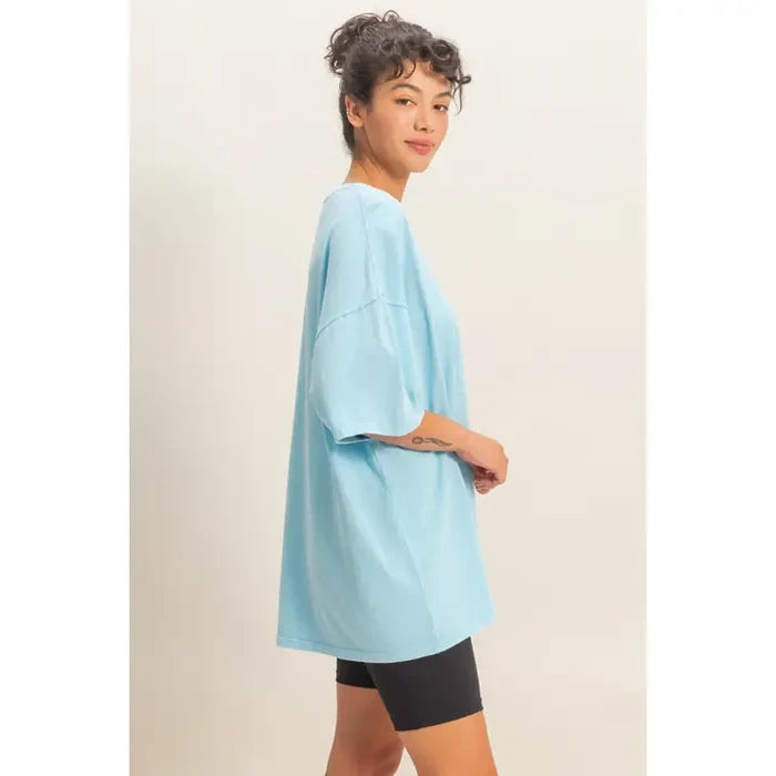 Oversized Mineral Wash T-Shirt FINAL SALE