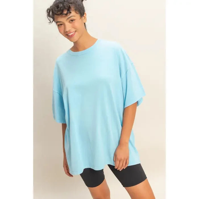 Oversized Mineral Wash T-Shirt FINAL SALE