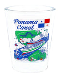 Panama Canal Shot Glass