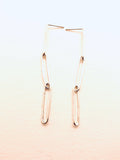 Paper Clip Earrings