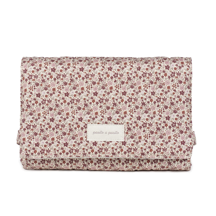 Pasito a Pasito - Changing Mat - Cherry Flowers - Mabel & Fox