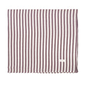 Pasito a Pasito - Muslin Square - Cherry Stripes - Mabel & Fox