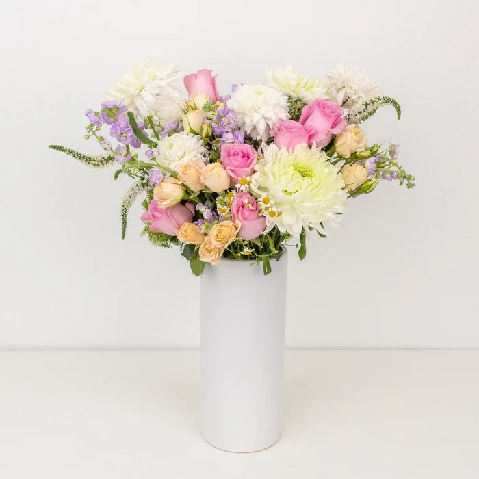 Pastel Gardens Flower Bouquet Vase - Image