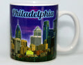 Philadelphia Pennsylvania Purple Skyline Mug 11 oz