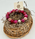 Pink Agate Bracelet