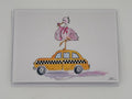 Pink Baby Cab -  New Baby Card