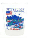 Pittsburgh Pennsylvania Great American Cities Collection Shot glass