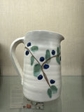 Porcelain Pitcher With Berries