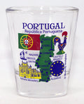 Portugal EU Series Landmarks and Icons Shot Glass