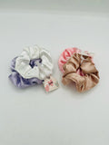 Rhinestone Scrunchies (set of 2)