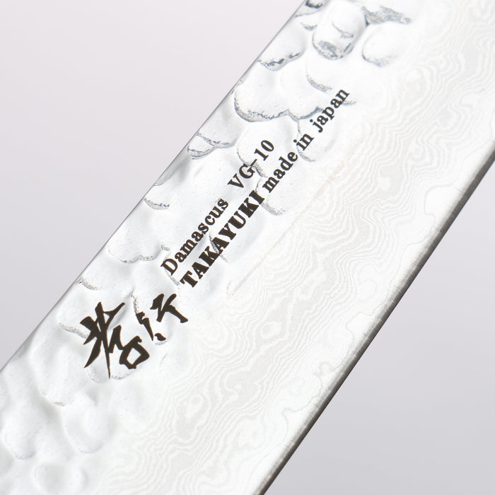 Sakai Takayuki Rinnou VG10 33 Layer Damascus Petty-Utility 180mm Blue Lacquered Handle - Seisuke Knife