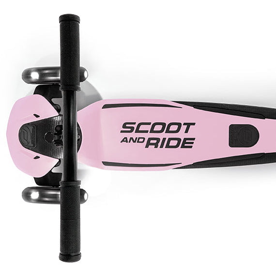 Scoot & Ride - Highwaykick 5 with LED - Rose - Mabel & Fox