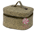 Seersucker Train Case