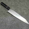 Seisuke AUS10 Mirror Crossed Kiritsuke Gyuto  210mm Black Pakka wood Handle - Seisuke Knife