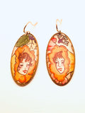 Shield Dangles Yellow