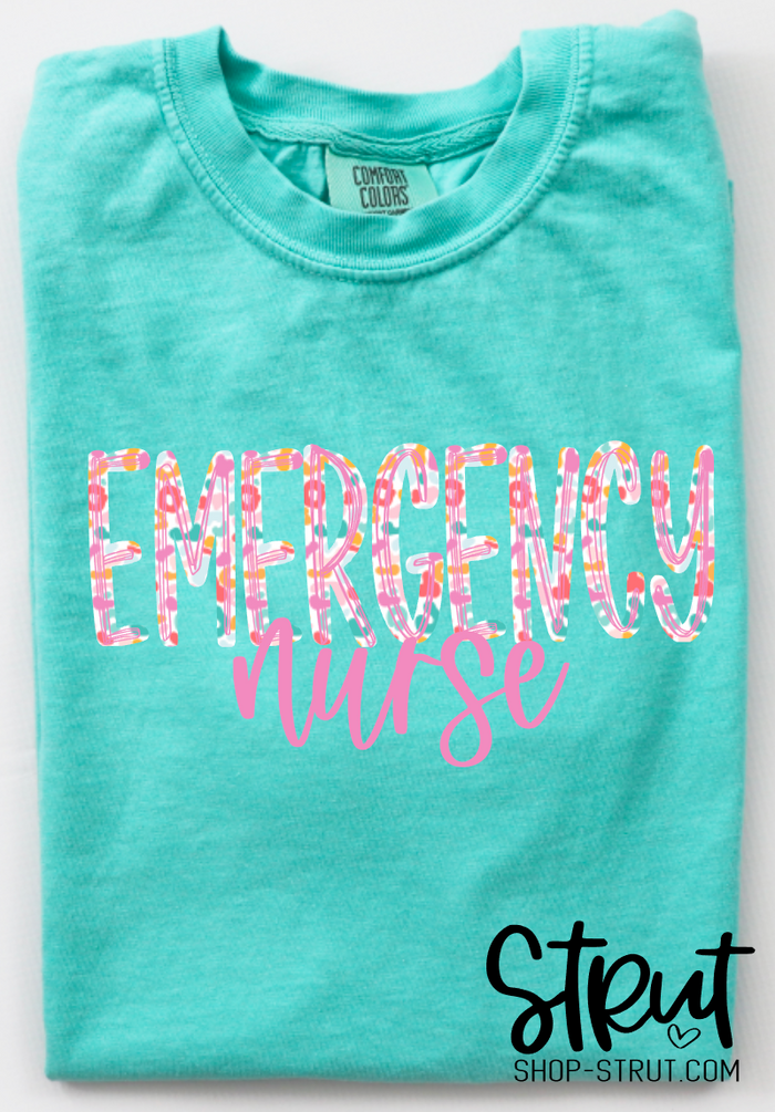 Sketch Colored Custom Name Tees + Leopard Option
