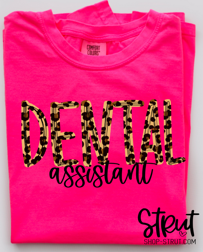 Sketch Colored Custom Name Tees + Leopard Option