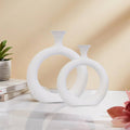 Slim Donut Ceramic Vase Set - (MVS)