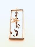 Small Resin Pendant, with Starfish