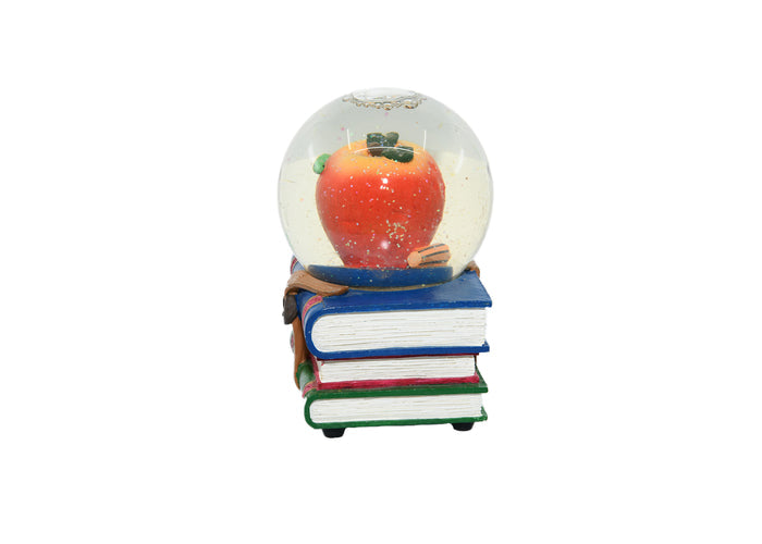 Snow Globe 3 Tier Book- Apple
