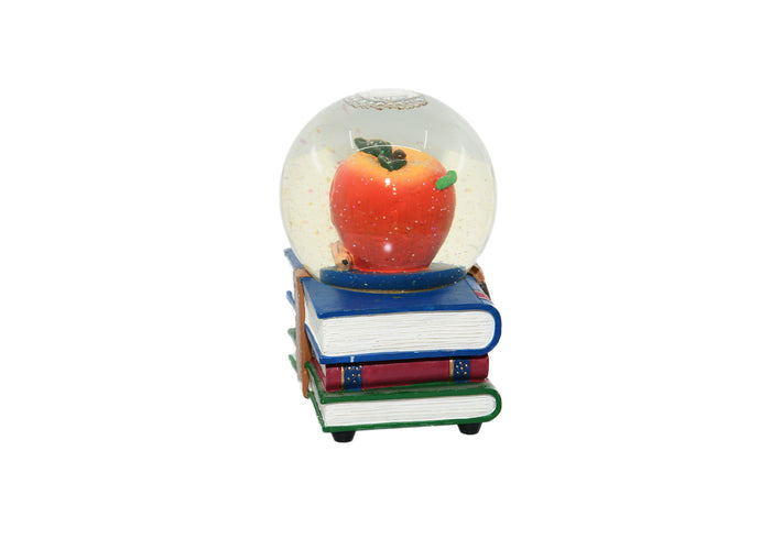 Snow Globe 3 Tier Book- Apple