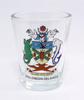 Solomon Islands Coat Of Arms Shot Glass