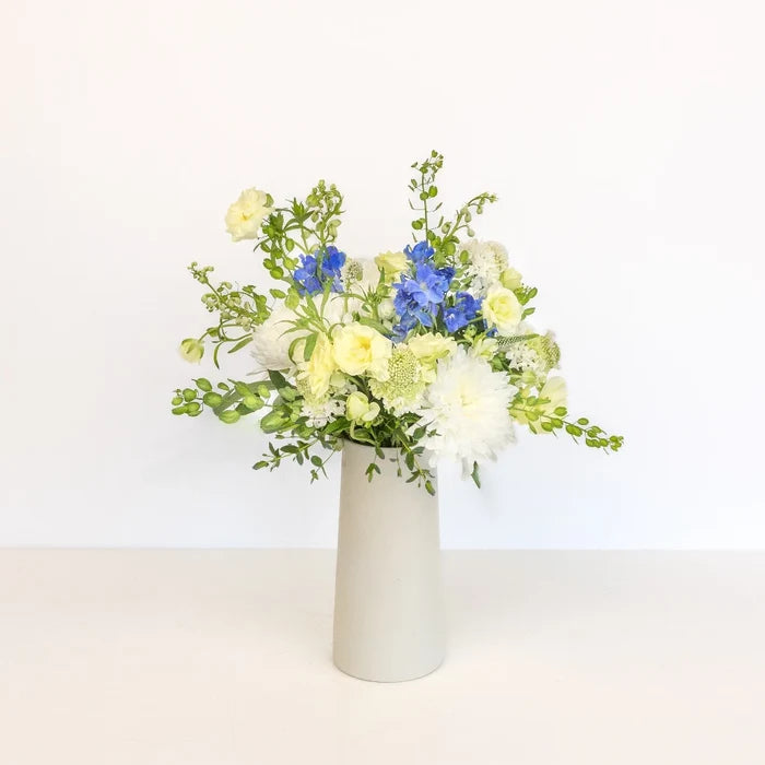 Something Blue Flower Bouquet Vase - Image